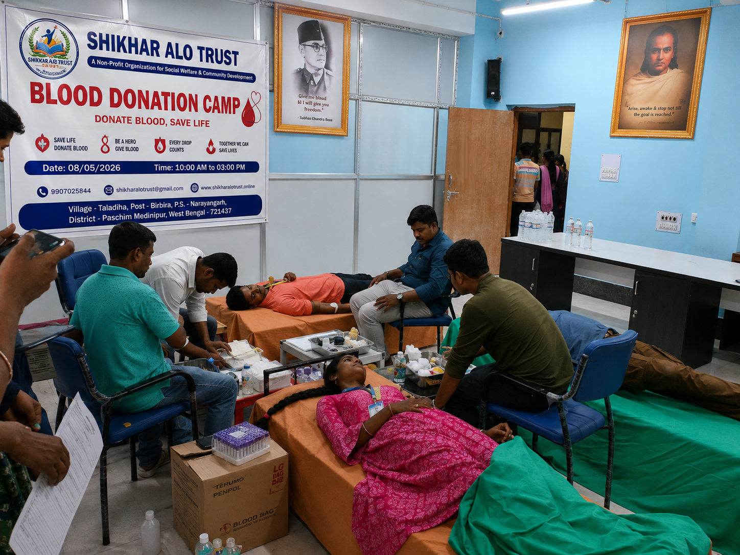 Shikhar Alo Trust Blood Donation Camp 2026